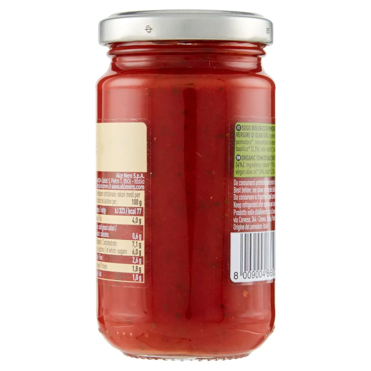 Alce Nero Pasta | Alce Nero Tomato Sauce With Basil | Alce Nero | Pasta Alce Nero | 7 Ounce Total - Image 6
