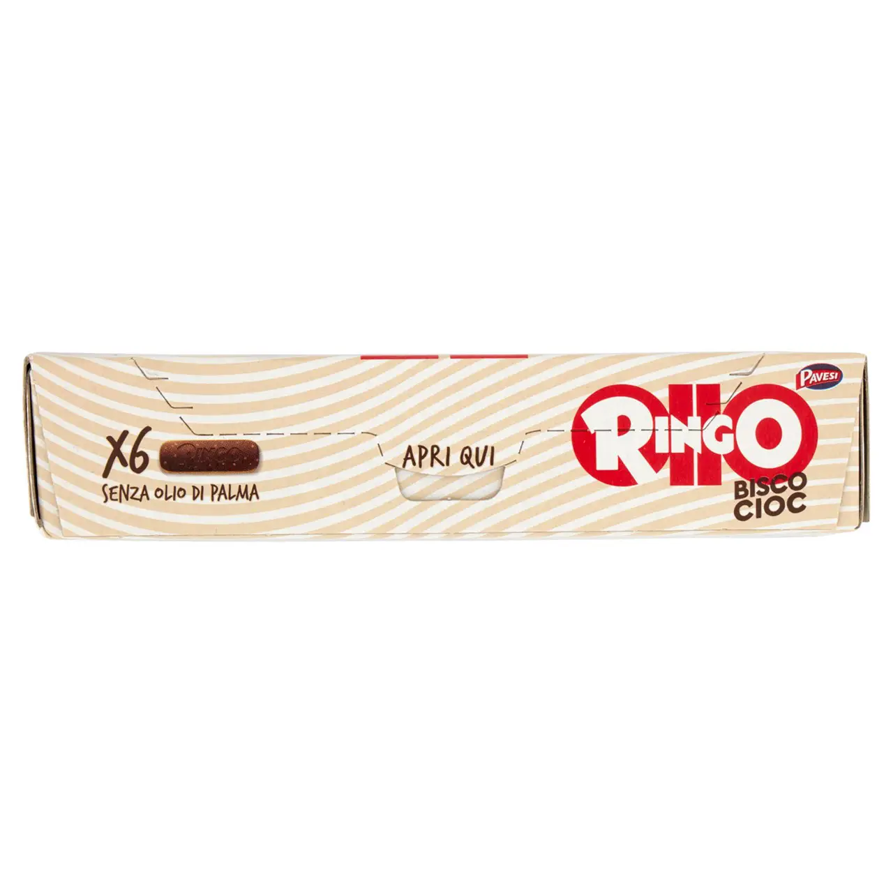 Ringo Cookies From Italy | Ringo Snack Bisco Cioc With Italian Hazelnuts & Crunchy Cereals | Ringo Biscuits | Italian Biscuits | 5,7 Ounce Total - Image 3