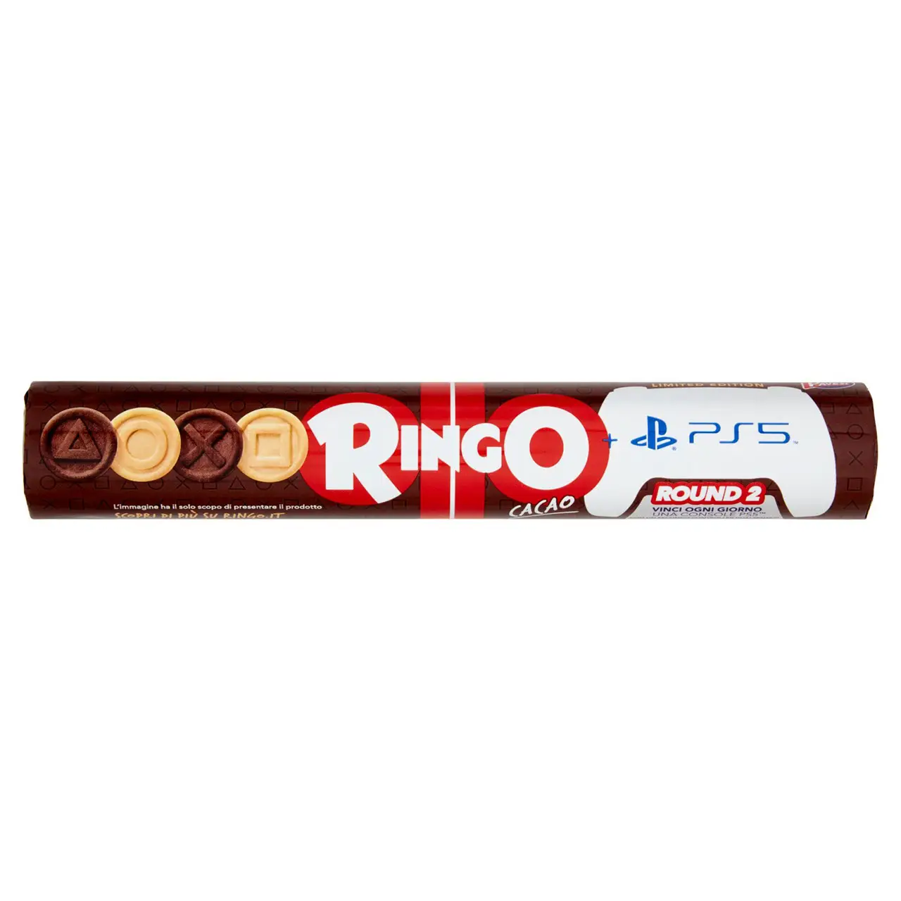 Ringo Cookies From Italy | Ringo Limited Edition Playstation With Cocoa Cream | Ringo Biscuits | Italian Biscuits | 5,8 Ounce Total - Image 3