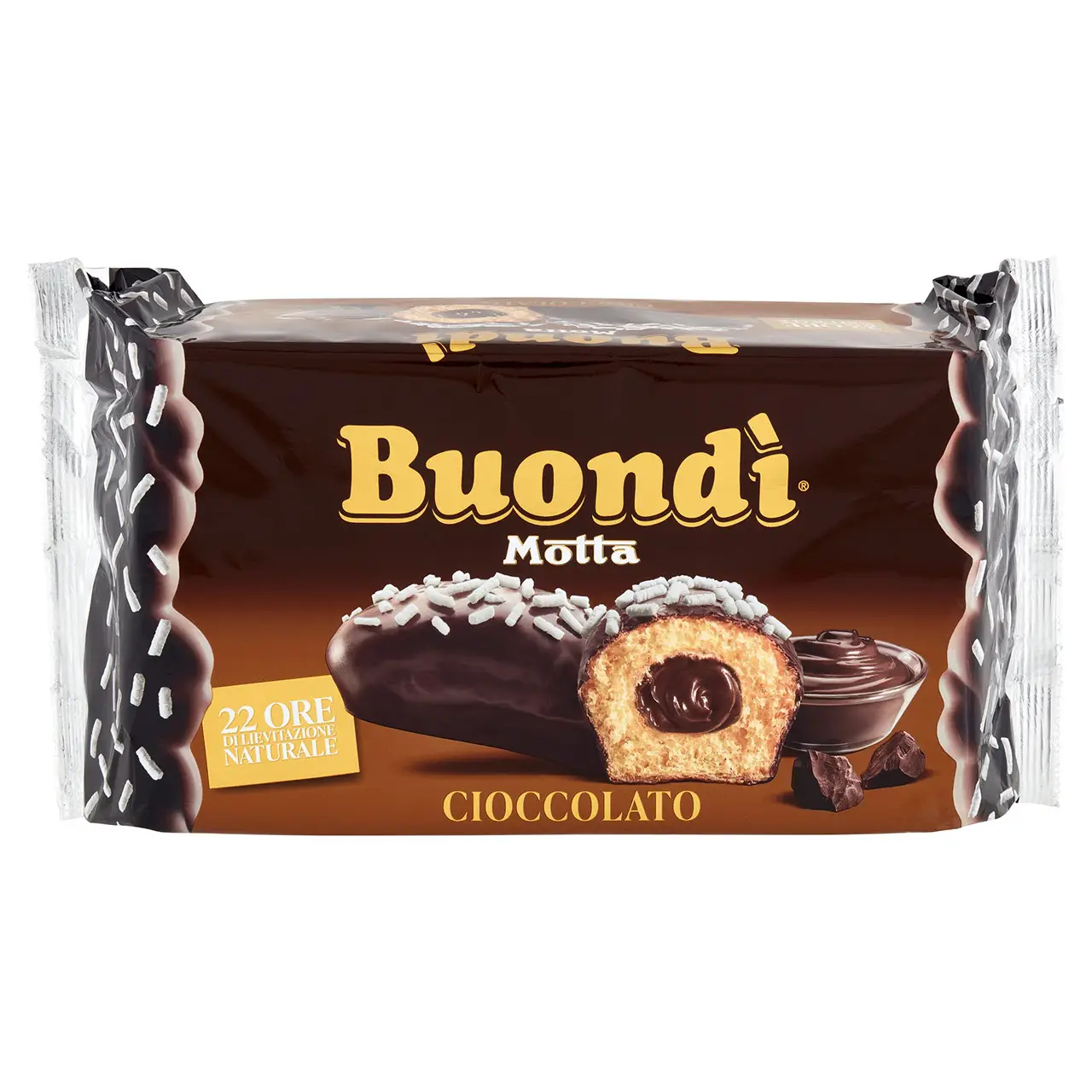 Motta | Buondì Ricoperto - Chocolate 6 X | Motta Originale | Motta Snack | 9,7 Ounce Total - Image 2