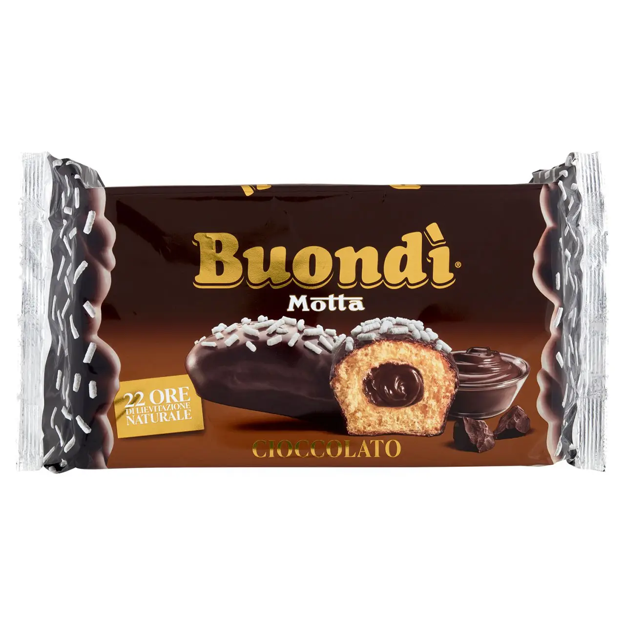Motta | Buondì Ricoperto - Chocolate 6 X | Motta Originale | Motta Snack | 9,7 Ounce Total - Image 3