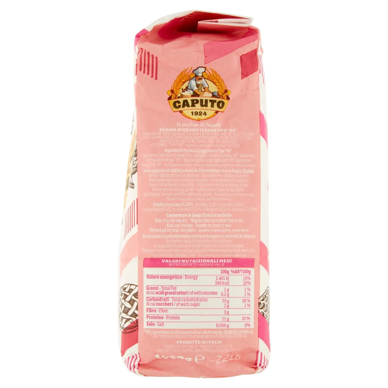 Caputo Flour | Caputo Pastry Flour | Caputo Pizzeria | Caputo Pizza Dough | 35,2 Ounce Total - Image 4