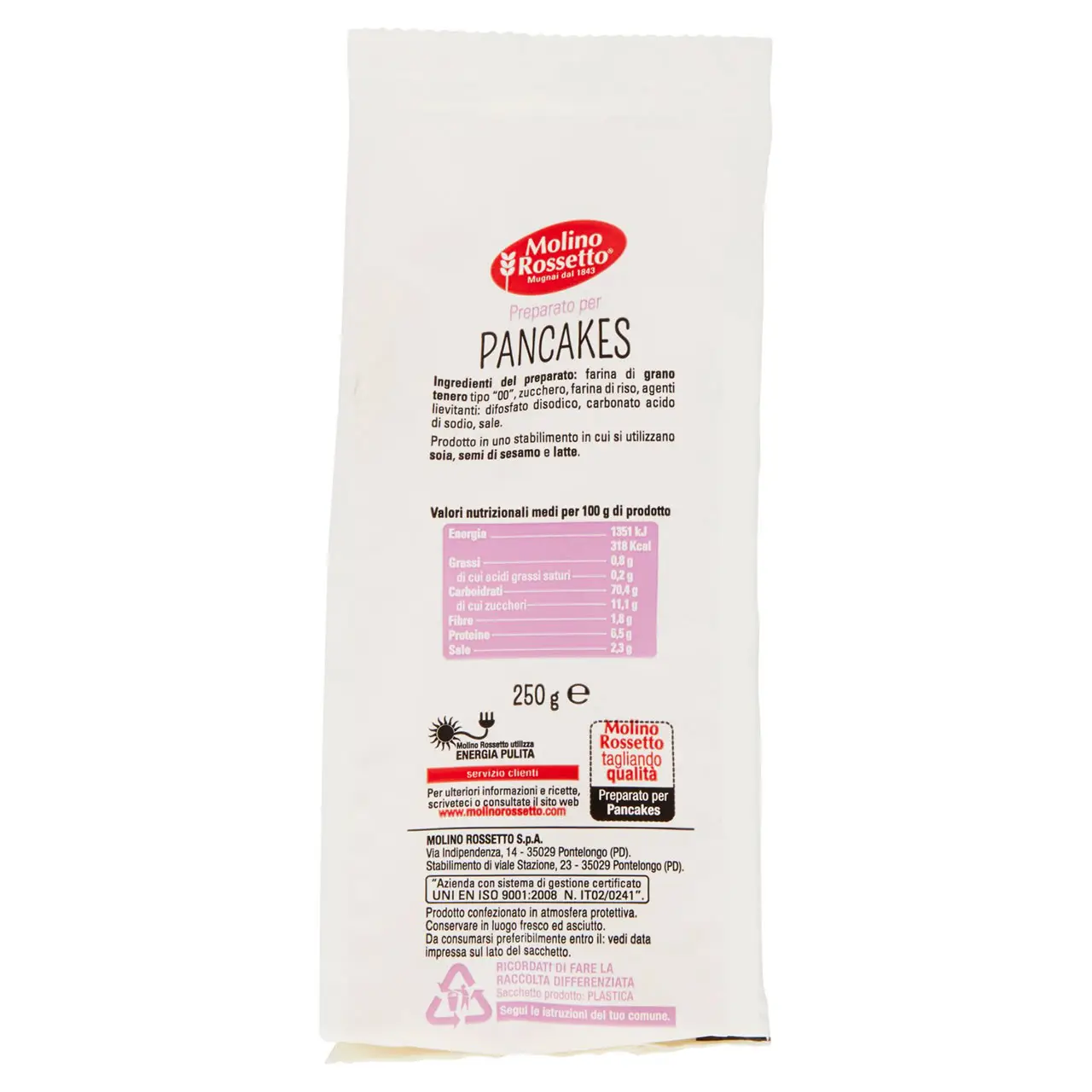 Molino Rossetto | Molino Rossetto Pancakes Mix | Molino Rossetto Cookies | Molino Rossetto Biscuits | 8,8 Ounce Total - Image 3