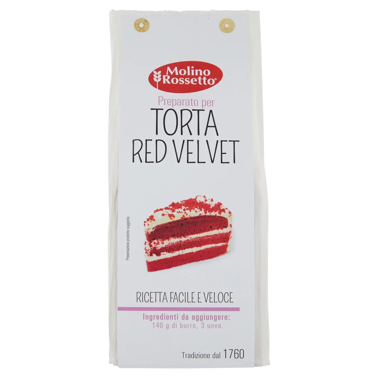 Molino Rossetto | Molino Rossetto Red Velvet Cake Mix | Molino Rossetto Cookies | Molino Rossetto Biscuits | 14,1 Ounce Total - Image 2