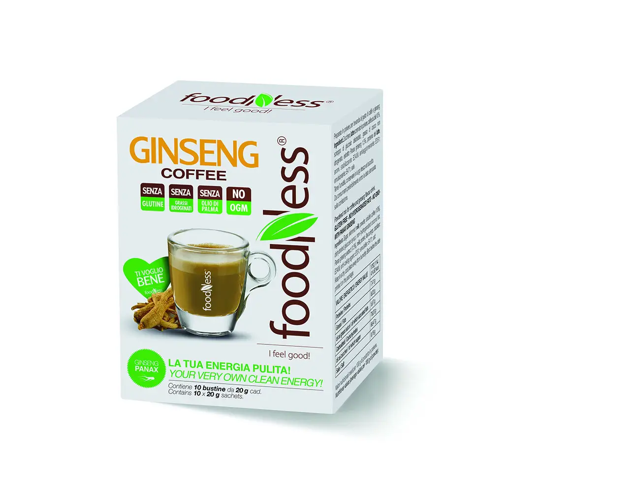 Foodness | Foodness Ginseng Coffee Preparation | Foodness Ginseng | Foodness Capsules | 7 Ounce Total