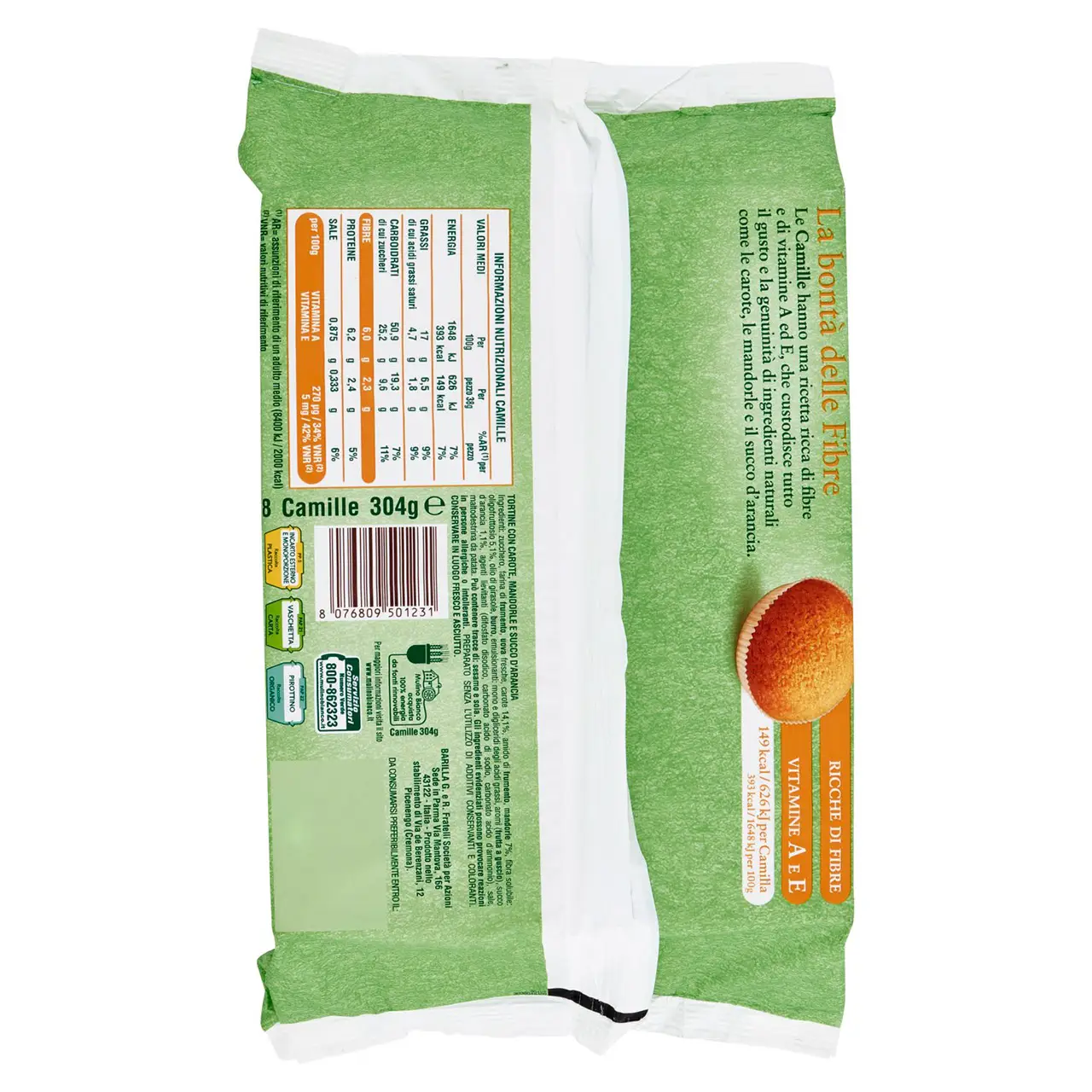 Mulino Bianco Biscuits | Mulino Bianco Tortine With Carrot Camille | Mulino Bianco Crackers | Mulino Bianco Italian Cookies | 10,7 Ounce Total - Image 6