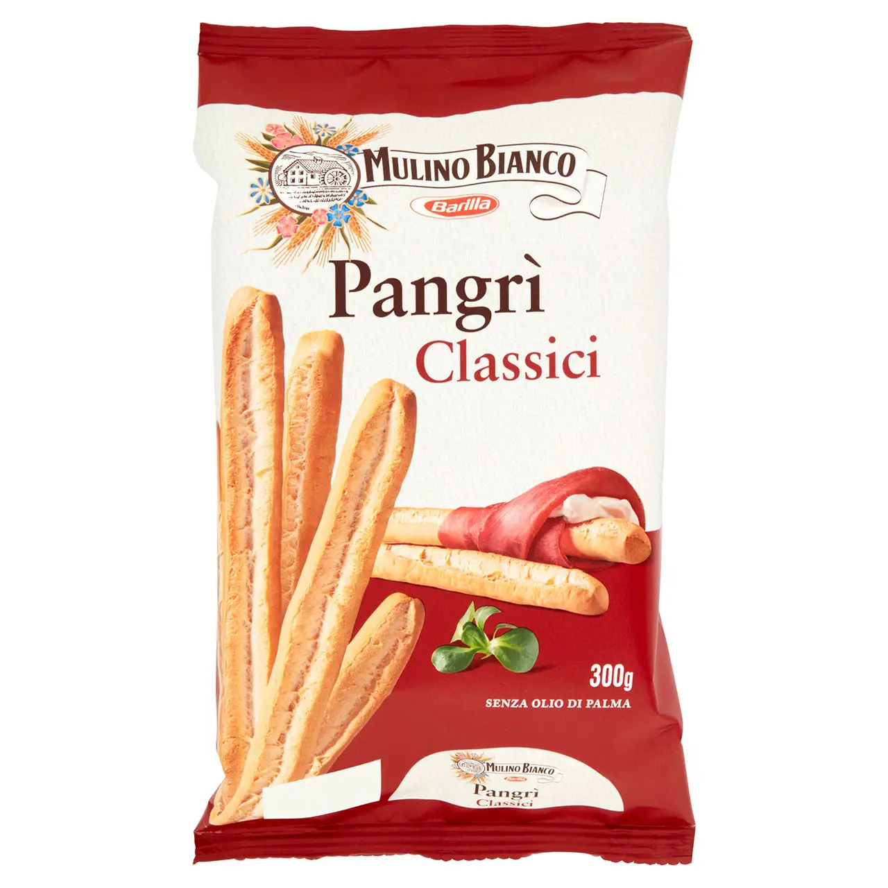 Mulino Bianco Biscuits | Mulino Bianco Pangrì Classici | Mulino Bianco Crackers | Mulino Bianco Italian Cookies | 10,5 Ounce Total