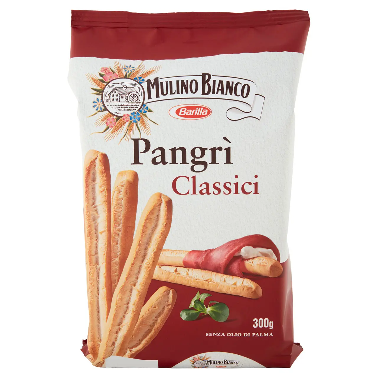 Mulino Bianco Biscuits | Mulino Bianco Pangrì Classici | Mulino Bianco Crackers | Mulino Bianco Italian Cookies | 10,5 Ounce Total - Image 2