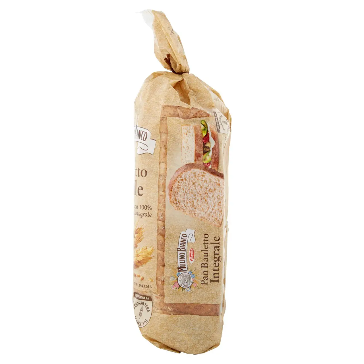 Mulino Bianco Biscuits | Mulino Bianco Pan Bauletto Integrale Bread Ideal For Sandwiches | Mulino Bianco Crackers | Mulino Bianco Italian Cookies | 14,1 Ounce Total - Image 4