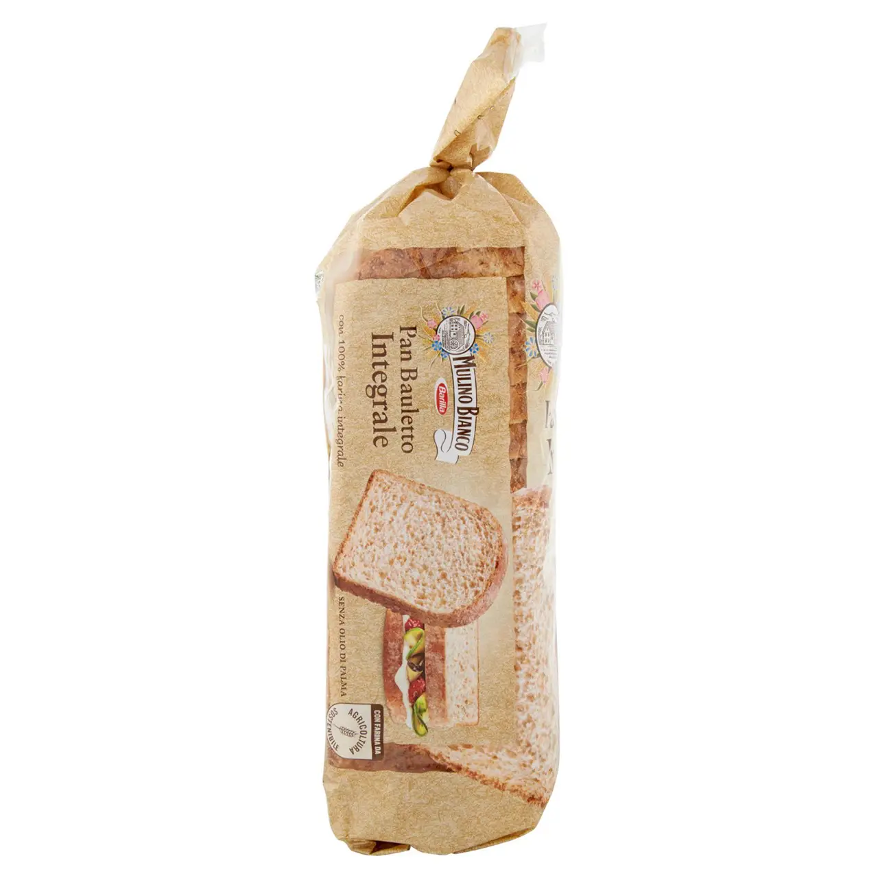 Mulino Bianco Biscuits | Mulino Bianco Pan Bauletto Integrale Bread Ideal For Sandwiches | Mulino Bianco Crackers | Mulino Bianco Italian Cookies | 14,1 Ounce Total - Image 6