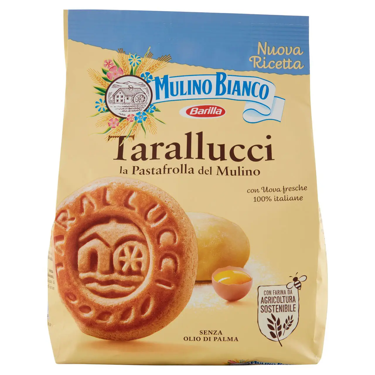 Mulino Bianco Biscuits | Mulino Bianco Biscuits Tarallucci With Fresh Eggs | Mulino Bianco Crackers | Mulino Bianco Italian Cookies | 28,2 Ounce Total - Image 2