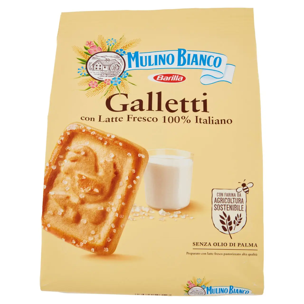 Mulino Bianco Biscuits | Mulino Bianco Galletti Biscuits | Mulino Bianco Crackers | Mulino Bianco Italian Cookies | 28,2 Ounce Total - Image 2