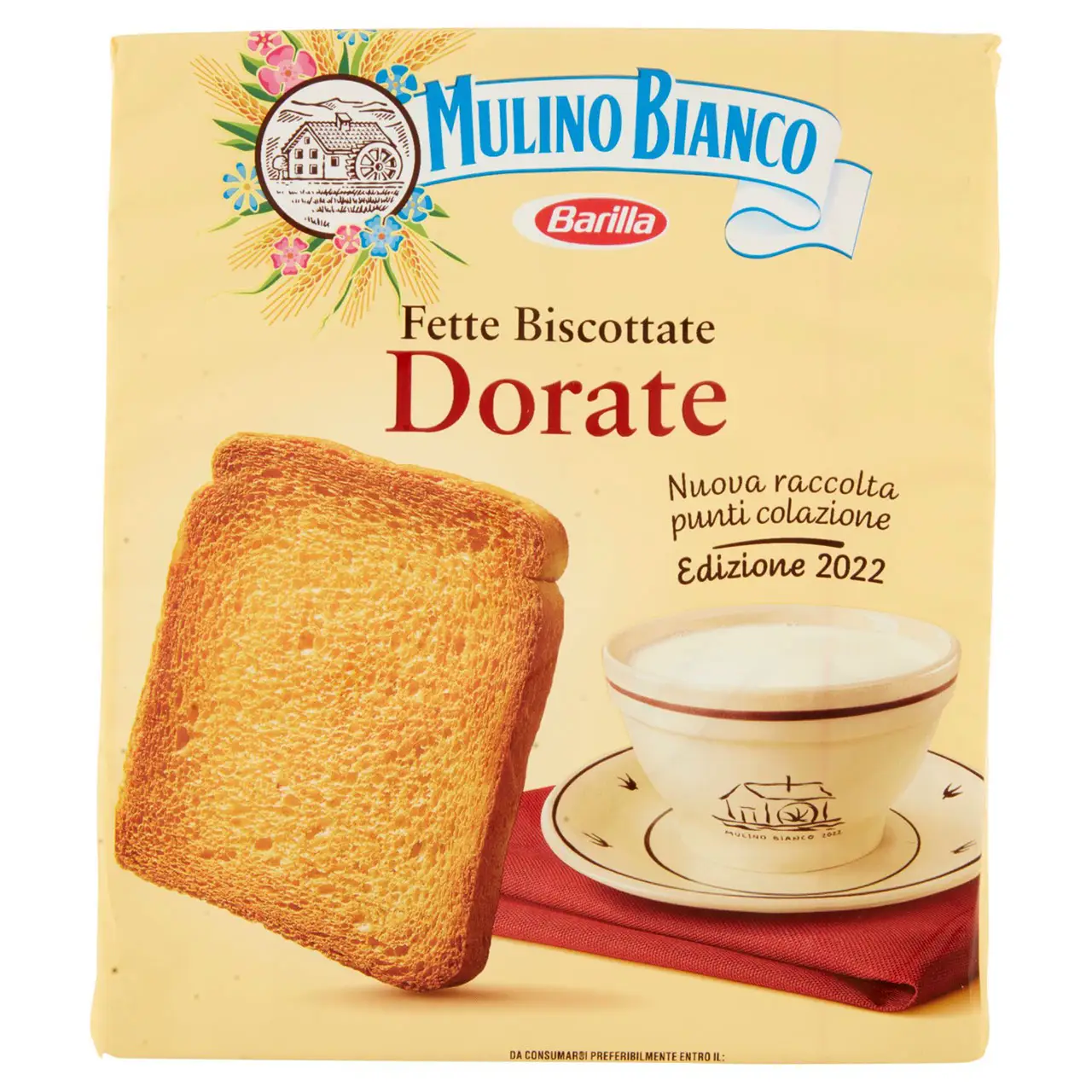Mulino Bianco Biscuits | Mulino Bianco Golden Biscuit Slices | Mulino Bianco Crackers | Mulino Bianco Italian Cookies | 11,1 Ounce Total - Image 2