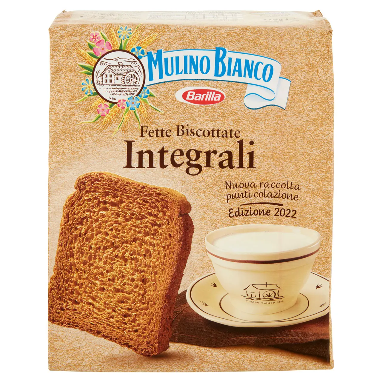 Mulino Bianco Biscuits | Mulino Bianco Whole Wheat Biscuits | Mulino Bianco Crackers | Mulino Bianco Italian Cookies | 11,1 Ounce Total