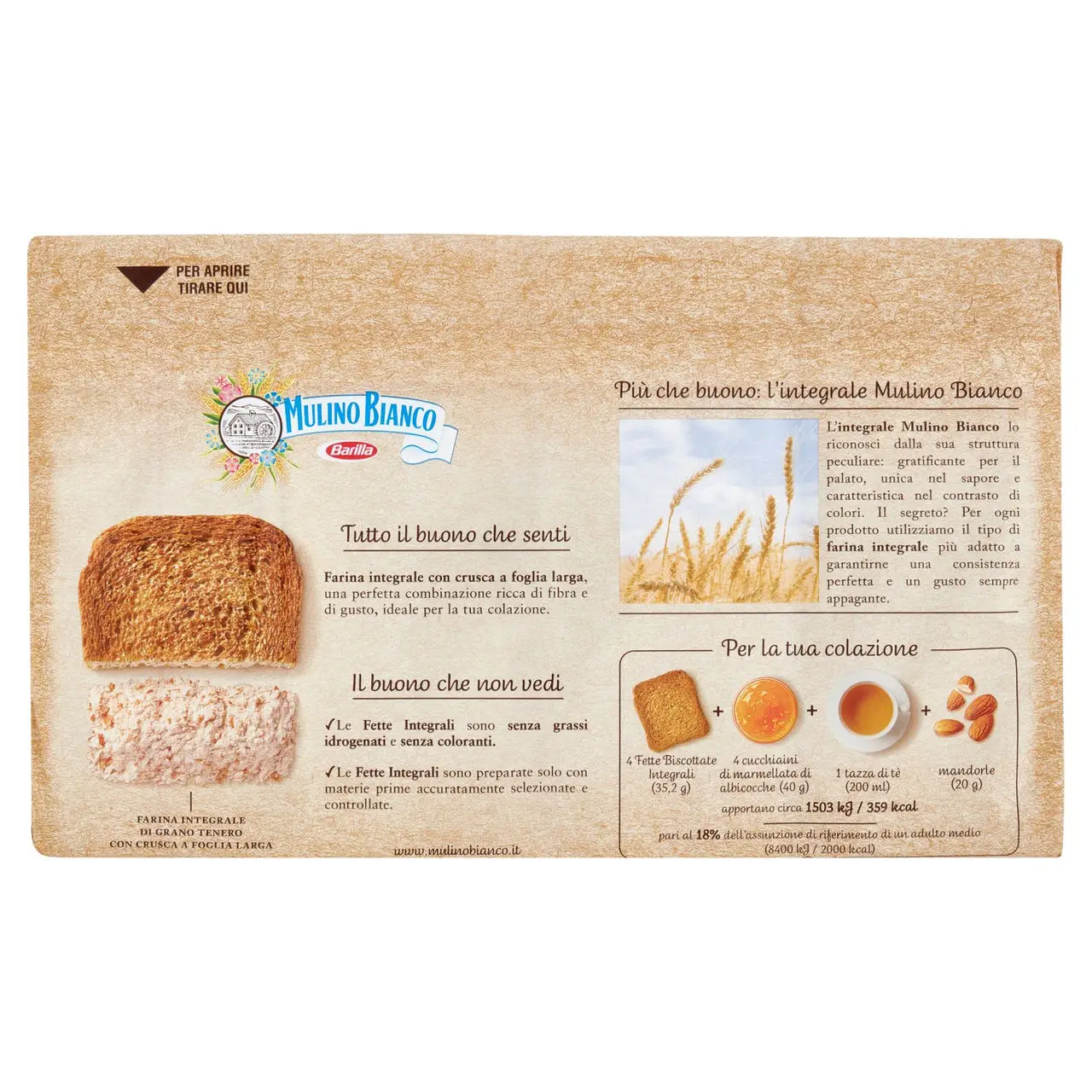 Mulino Bianco Biscuits | Mulino Bianco Whole Wheat Biscuits | Mulino Bianco Crackers | Mulino Bianco Italian Cookies | 22,2 Ounce Total - Image 5