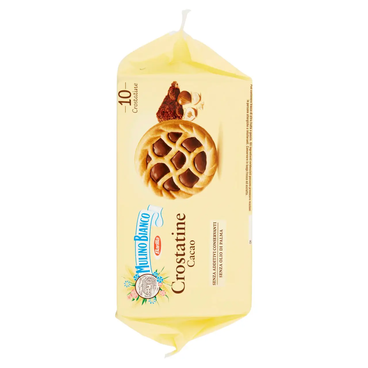 Mulino Bianco Biscuits | Mulino Bianco Crostatine Cacao | Mulino Bianco Crackers | Mulino Bianco Italian Cookies | 14,1 Ounce Total - Image 3