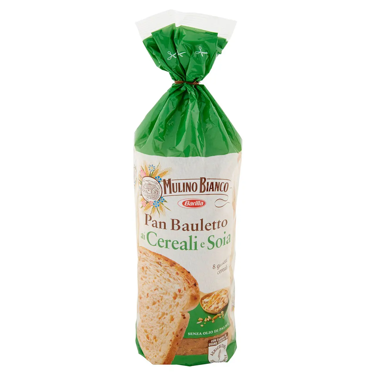 Mulino Bianco Biscuits | Mulino Bianco Pan Bauletto With Cereals & Soy | Mulino Bianco Crackers | Mulino Bianco Italian Cookies | 14,1 Ounce Total - Image 2