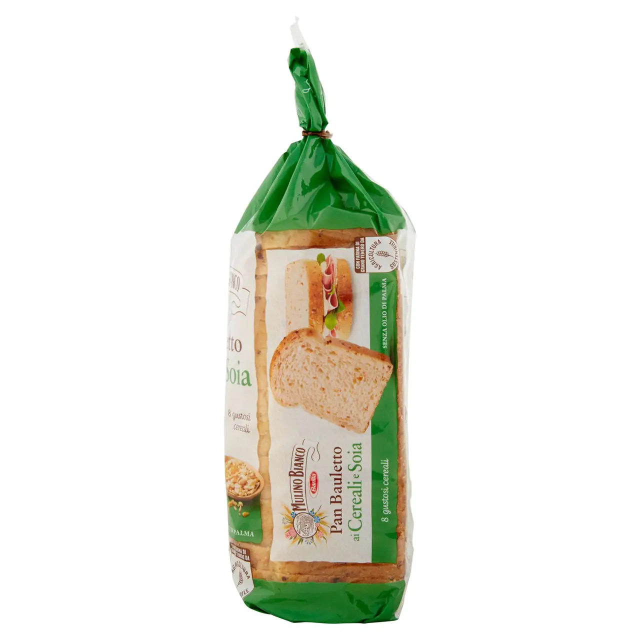 Mulino Bianco Biscuits | Mulino Bianco Pan Bauletto With Cereals & Soy | Mulino Bianco Crackers | Mulino Bianco Italian Cookies | 14,1 Ounce Total - Image 4