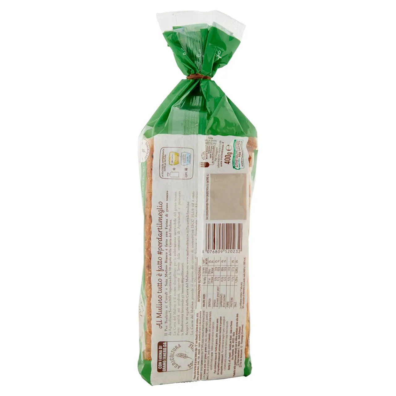 Mulino Bianco Biscuits | Mulino Bianco Pan Bauletto With Cereals & Soy | Mulino Bianco Crackers | Mulino Bianco Italian Cookies | 14,1 Ounce Total - Image 7