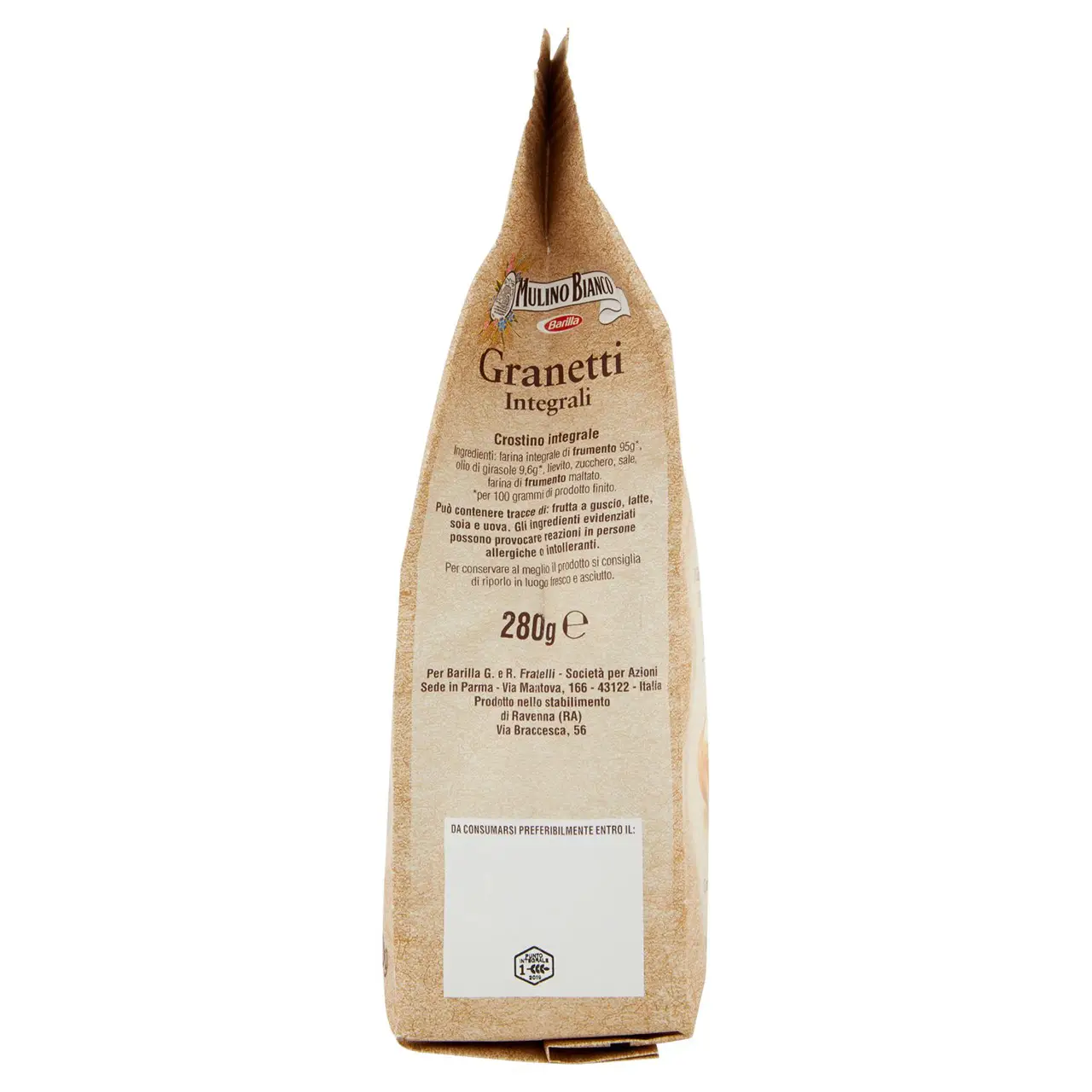 Mulino Bianco Biscuits | Mulino Bianco Granetti Integrali | Mulino Bianco Crackers | Mulino Bianco Italian Cookies | 9,8 Ounce Total - Image 5