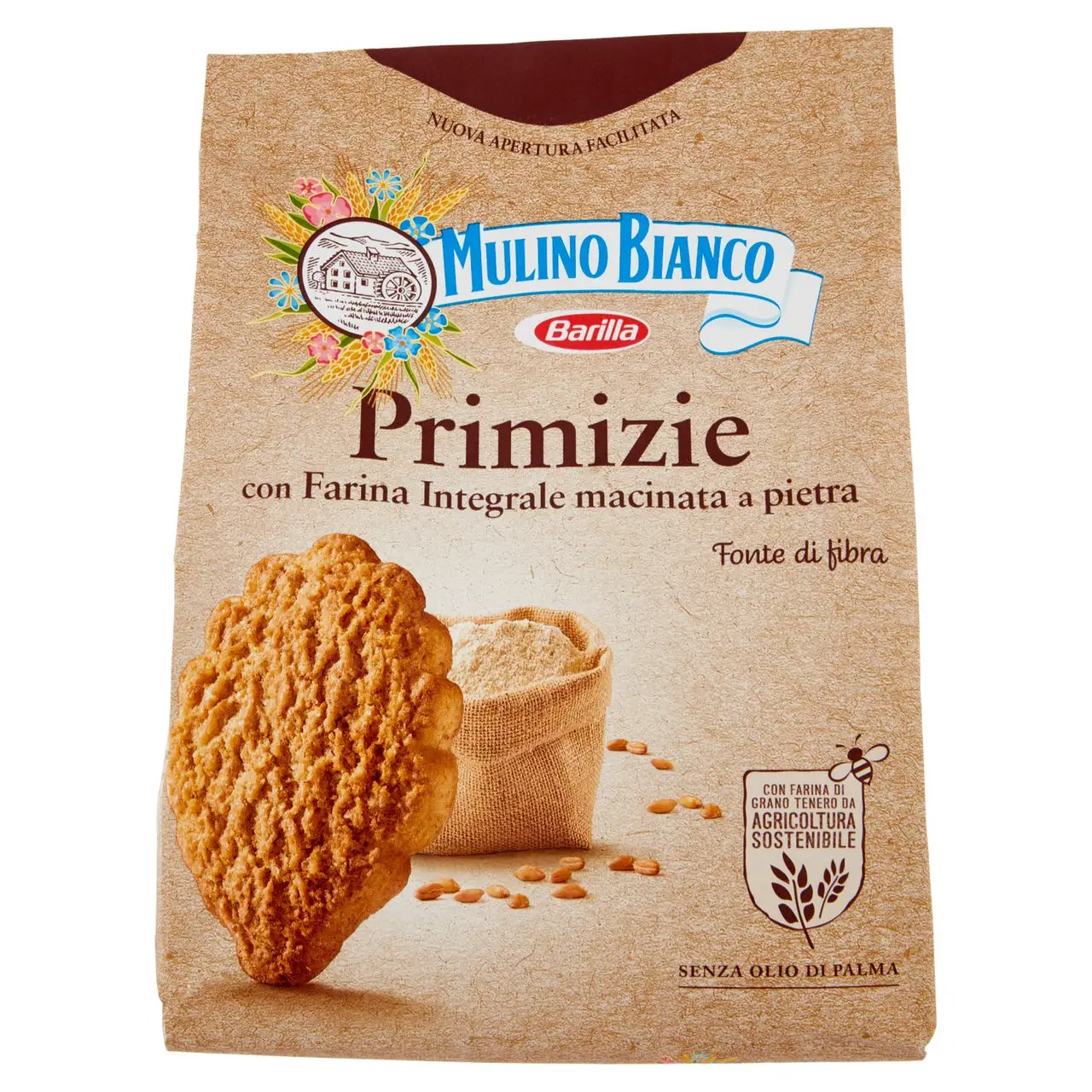 Mulino Bianco Biscuits | Mulino Bianco Primizie With Stone Ground Wholemeal Flour | Mulino Bianco Crackers | Mulino Bianco Italian Cookies | 24,6 Ounce Total - Image 4