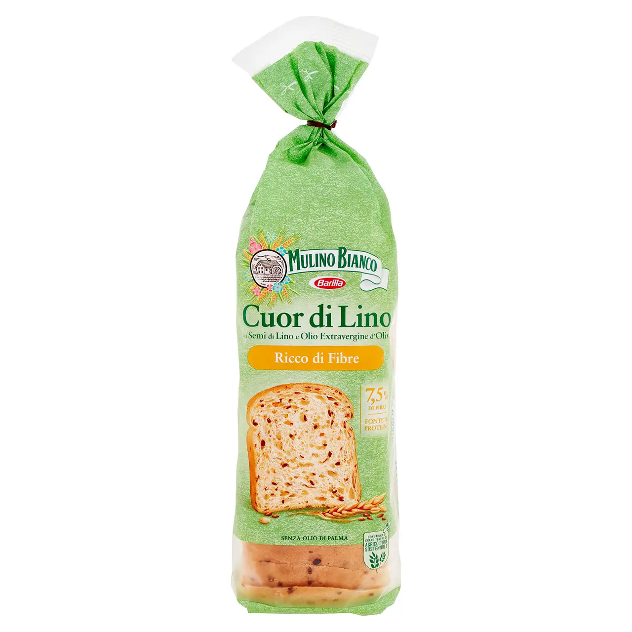 Mulino Bianco Biscuits | Mulino Bianco Cuor Di Lino Bread Rich In Fiber Flaxseed | Mulino Bianco Crackers | Mulino Bianco Italian Cookies | 14,1 Ounce Total