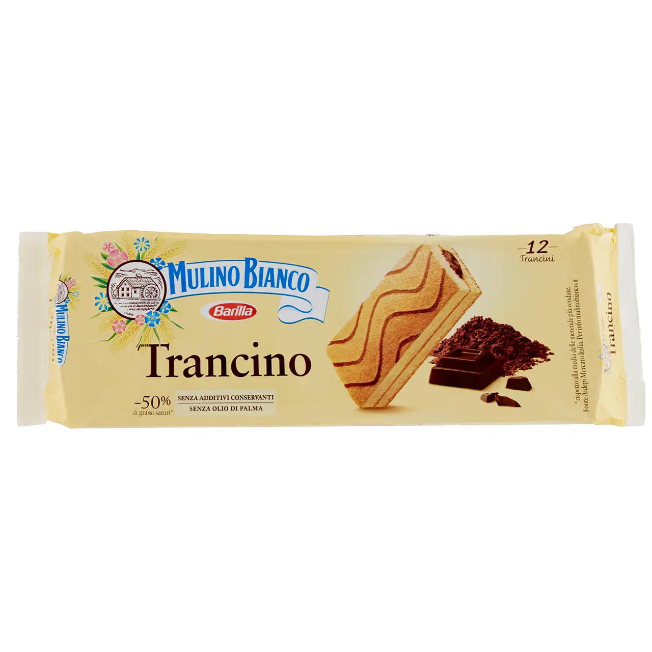 Mulino Bianco Biscuits | Mulino Bianco Trancino | Mulino Bianco Crackers | Mulino Bianco Italian Cookies | 13,9 Ounce Total