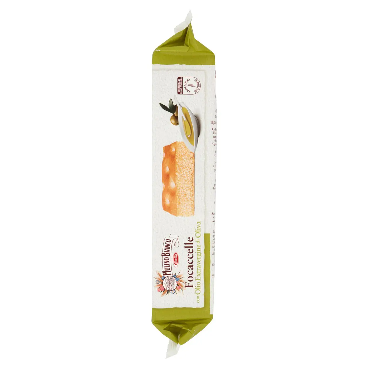 Mulino Bianco Biscuits | Mulino Bianco Focaccelle With Extra Virgin Olive Oil | Mulino Bianco Crackers | Mulino Bianco Italian Cookies | 6,9 Ounce Total - Image 3