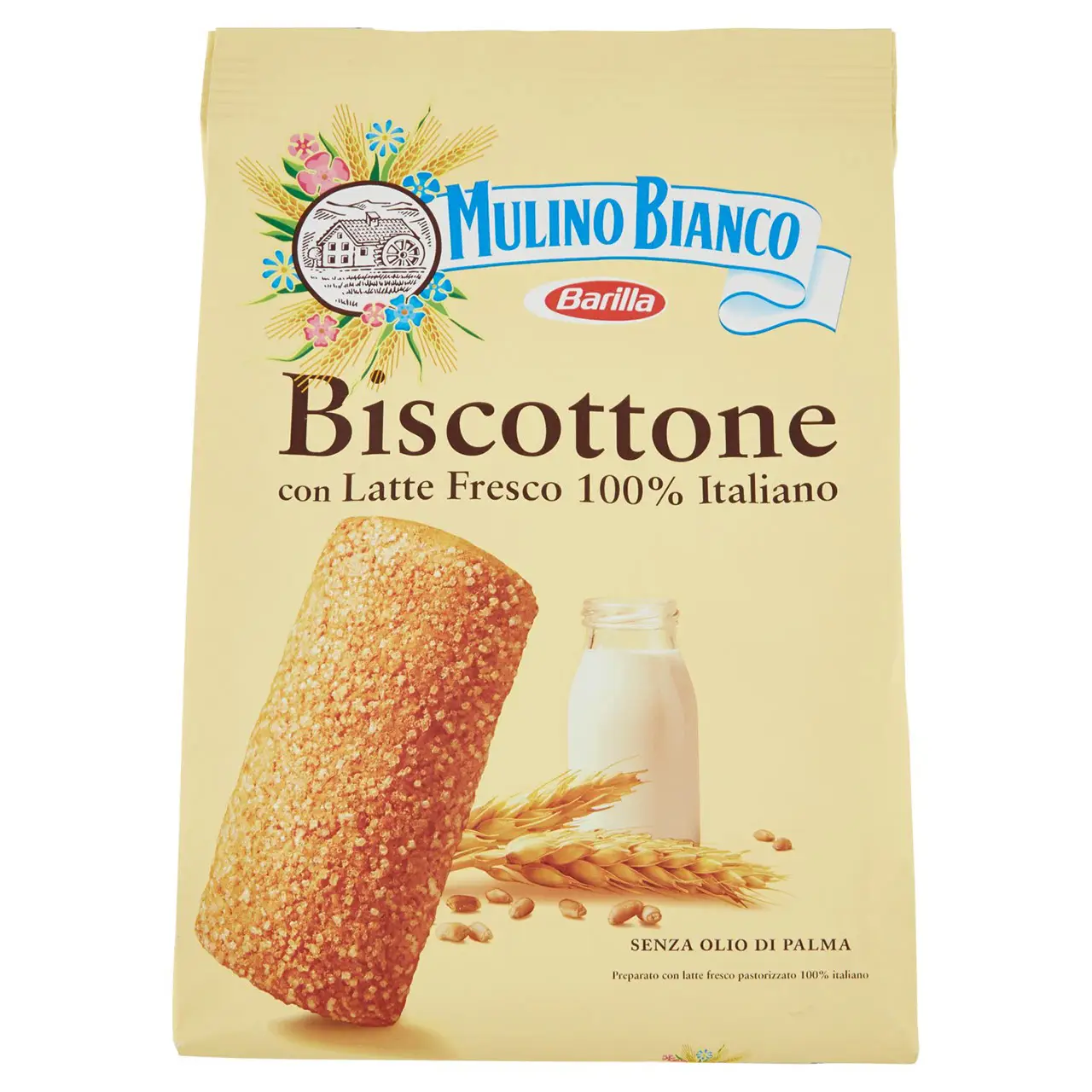Mulino Bianco Biscuits | Mulino Bianco Biscottone With Milk | Mulino Bianco Crackers | Mulino Bianco Italian Cookies | 24,6 Ounce Total - Image 2
