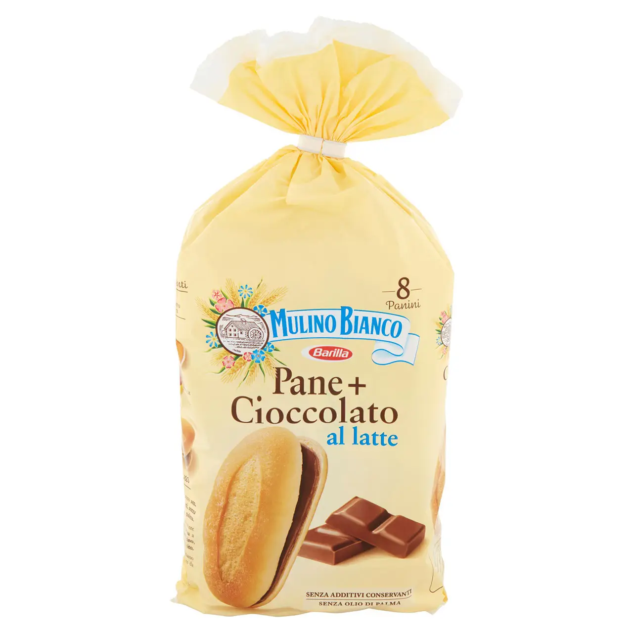 Mulino Bianco Biscuits | Mulino Bianco Milk Chocolate Bread 8 Pieces | Mulino Bianco Crackers | Mulino Bianco Italian Cookies | 10,5 Ounce Total - Image 2