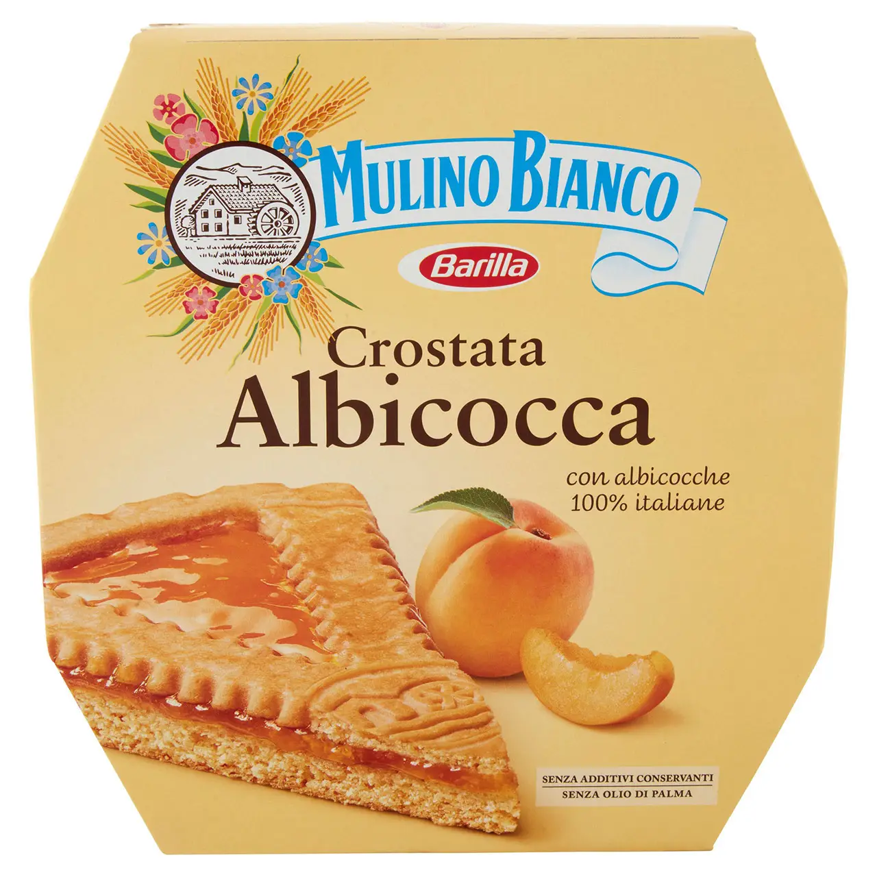 Mulino Bianco Biscuits | Mulino Bianco Apricot Tart | Mulino Bianco Crackers | Mulino Bianco Italian Cookies | 16,7 Ounce Total