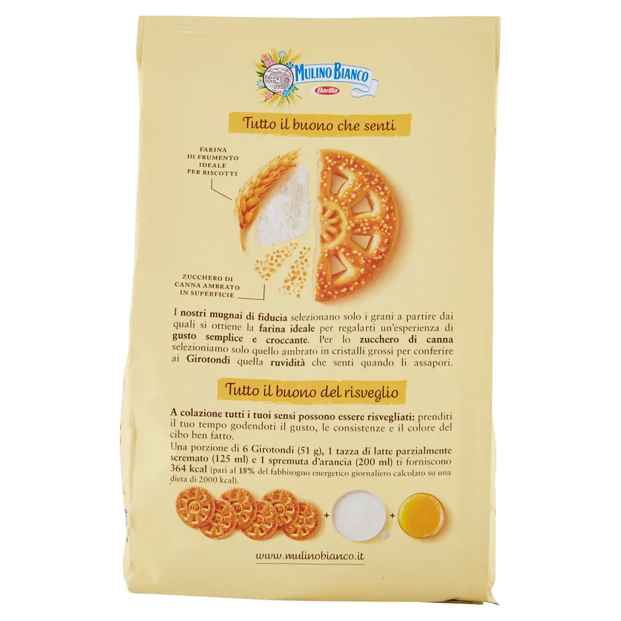 Mulino Bianco Biscuits | Mulino Bianco Girotondi With Cane Sugar Grains | Mulino Bianco Crackers | Mulino Bianco Italian Cookies | 12,3 Ounce Total - Image 5