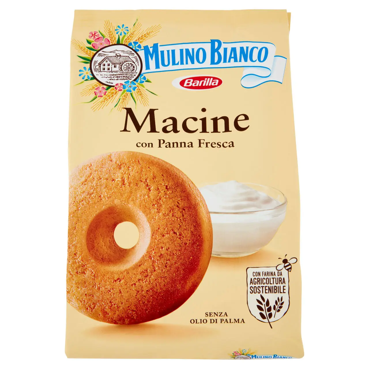 Mulino Bianco Biscuits | Mulino Bianco Macine | Mulino Bianco Crackers | Mulino Bianco Italian Cookies | 12,3 Ounce Total