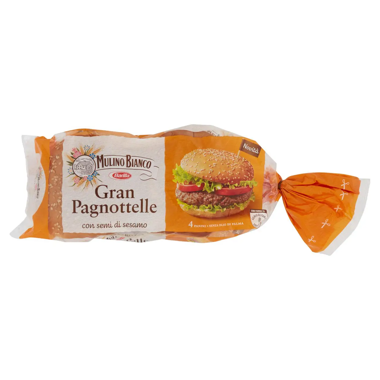 Mulino Bianco Biscuits | Mulino Bianco Gran Pagnottelle 4 Buns | Mulino Bianco Crackers | Mulino Bianco Italian Cookies | 10,5 Ounce Total - Image 2