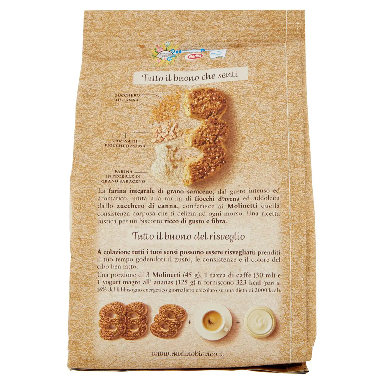 Mulino Bianco Biscuits | Mulino Bianco Molinetti | Mulino Bianco Crackers | Mulino Bianco Italian Cookies | 12,3 Ounce Total - Image 5