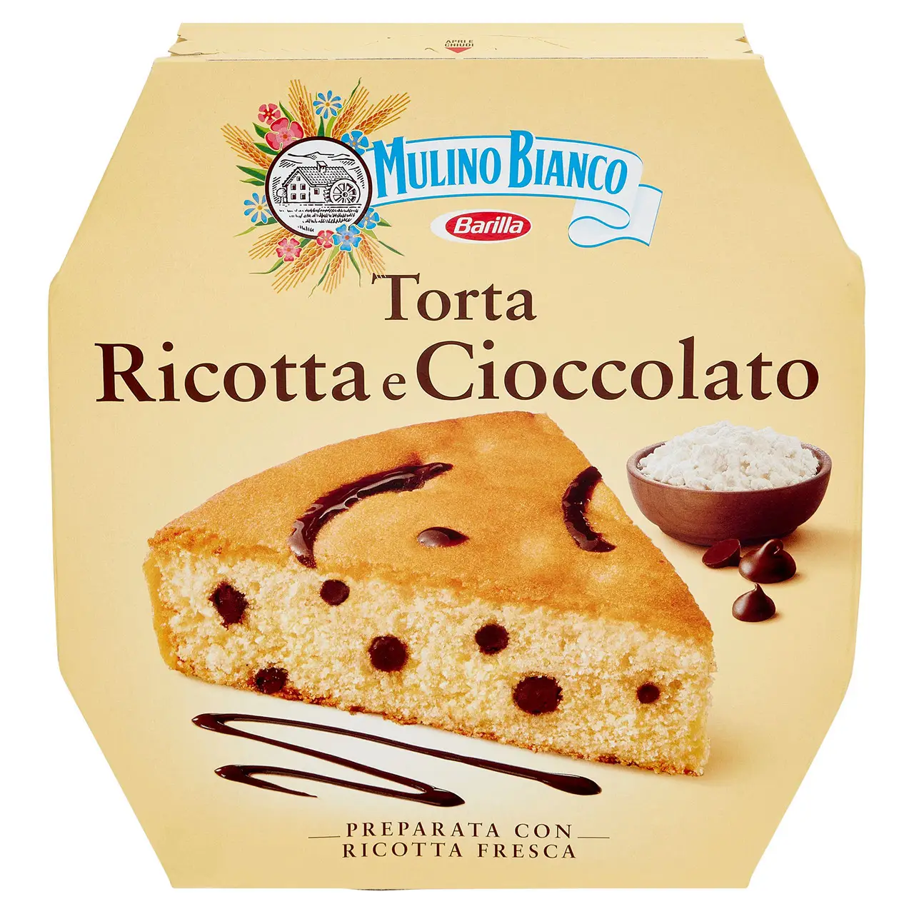 Mulino Bianco Biscuits | Mulino Bianco Ricotta & Chocolate Cake | Mulino Bianco Crackers | Mulino Bianco Italian Cookies | 16,7 Ounce Total - Image 2