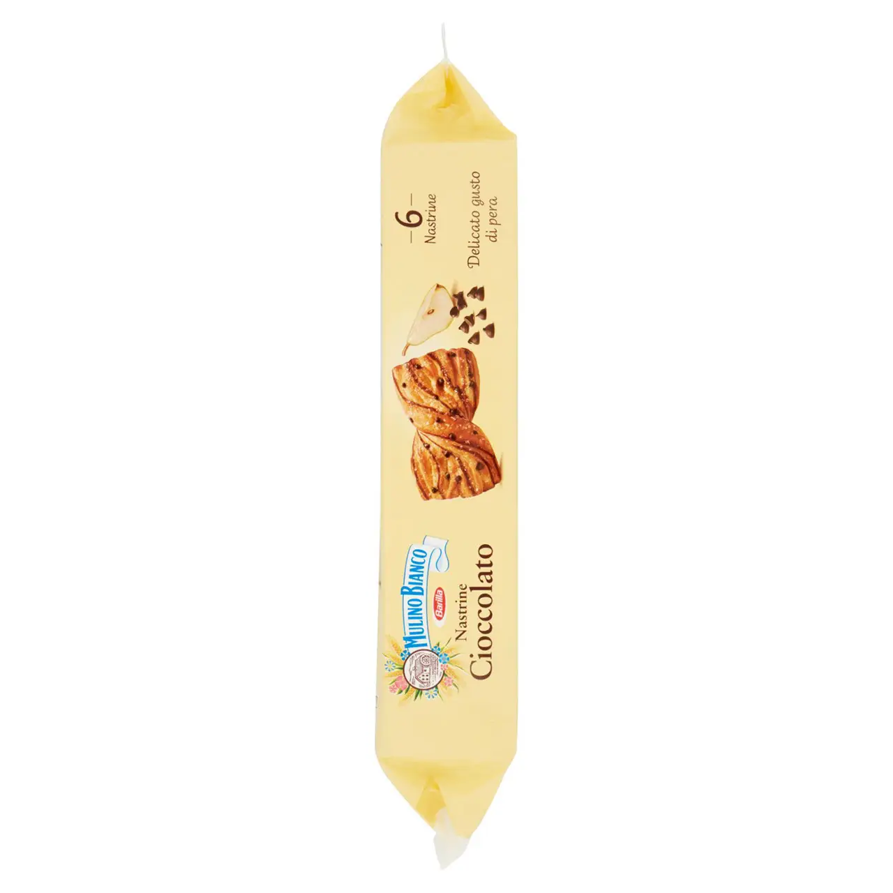 Mulino Bianco Biscuits | Mulino Bianco Nastrine Chocolate 6 Pieces | Mulino Bianco Crackers | Mulino Bianco Italian Cookies | 8,4 Ounce Total - Image 4