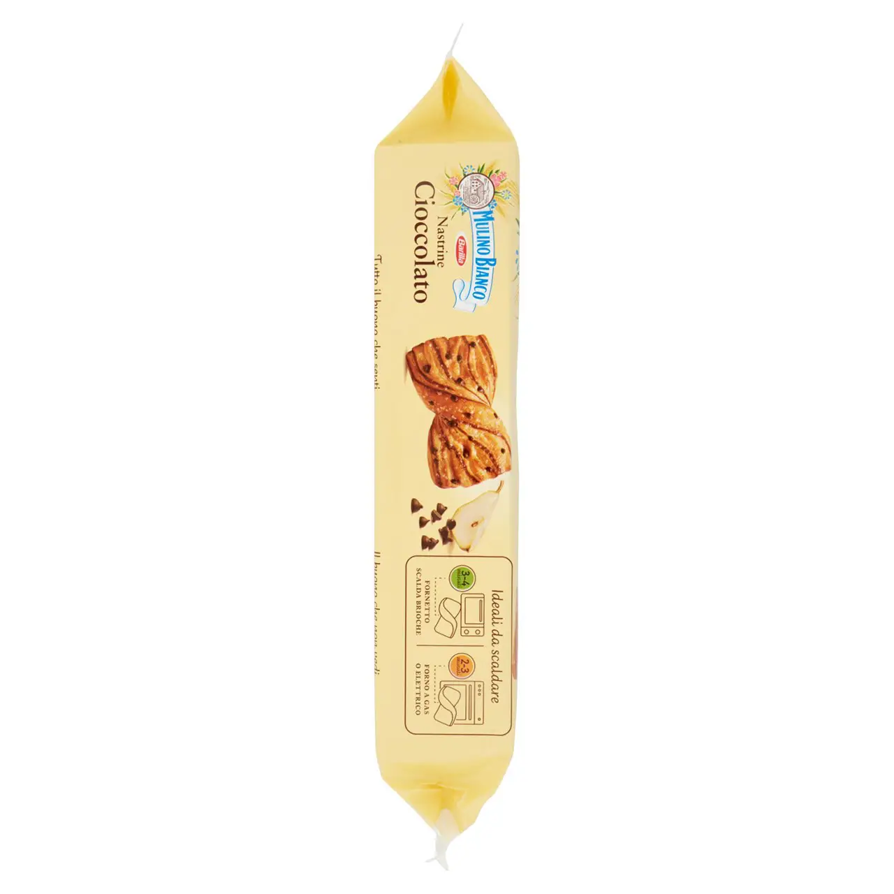 Mulino Bianco Biscuits | Mulino Bianco Nastrine Chocolate 6 Pieces | Mulino Bianco Crackers | Mulino Bianco Italian Cookies | 8,4 Ounce Total - Image 6