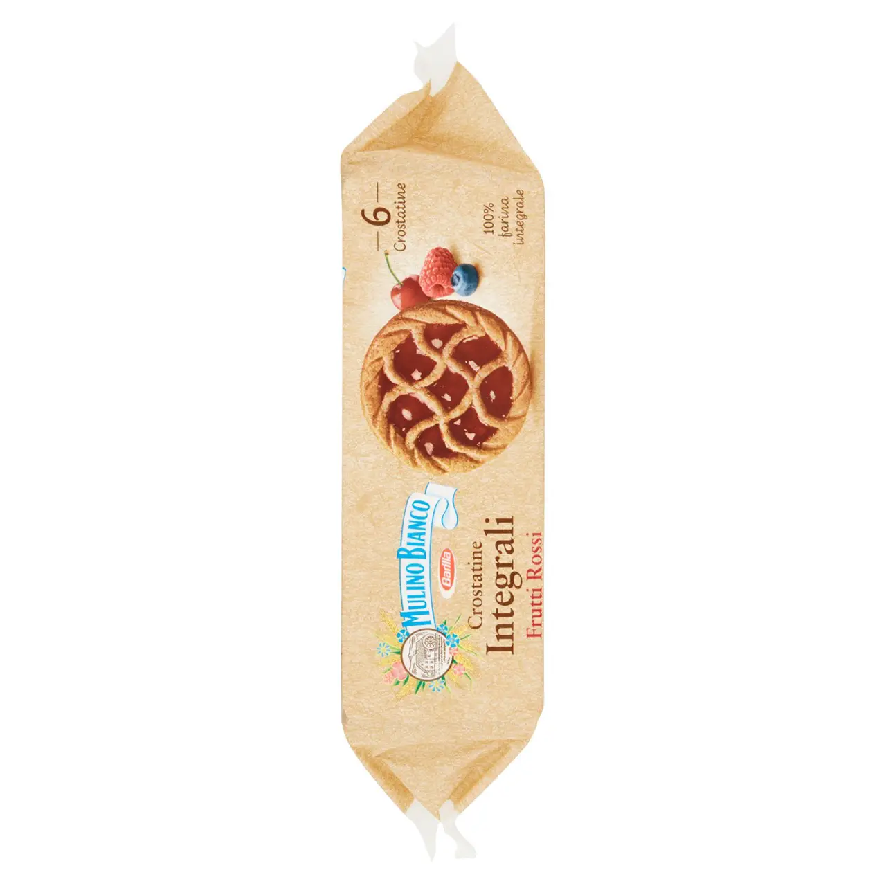 Mulino Bianco Biscuits | Mulino Bianco Crostatine Integrale Frutti Rossi | Mulino Bianco Crackers | Mulino Bianco Italian Cookies | 7,6 Ounce Total - Image 3