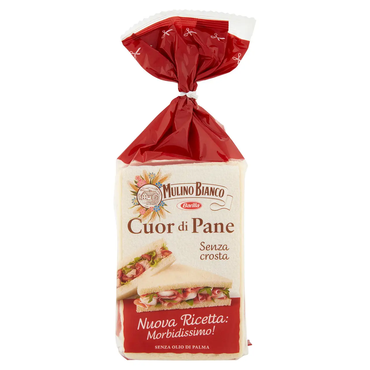 Mulino Bianco Biscuits | Mulino Bianco Cuor Di Pane Senza Crosta | Mulino Bianco Crackers | Mulino Bianco Italian Cookies | 11,4 Ounce Total