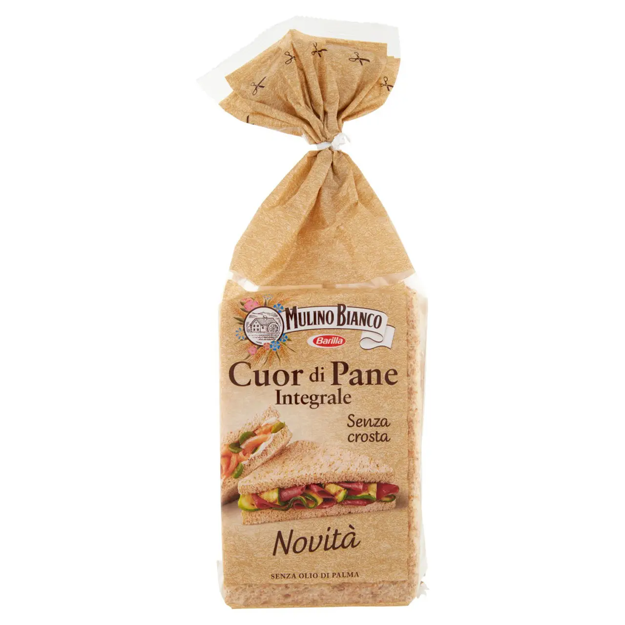 Mulino Bianco Biscuits | Mulino Bianco Cuor Di Pane Integrale Senza Crust | Mulino Bianco Crackers | Mulino Bianco Italian Cookies | 11,4 Ounce Total - Image 3