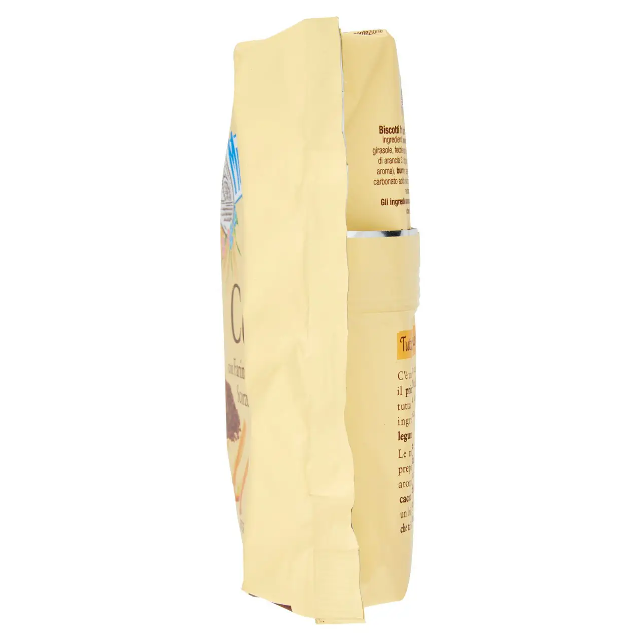 Mulino Bianco Biscuits | Mulino Bianco Cecille Cookies With Chickpea Flour, Cocoa & Orange Zest | Mulino Bianco Crackers | Mulino Bianco Italian Cookies | 7,7 Ounce Total