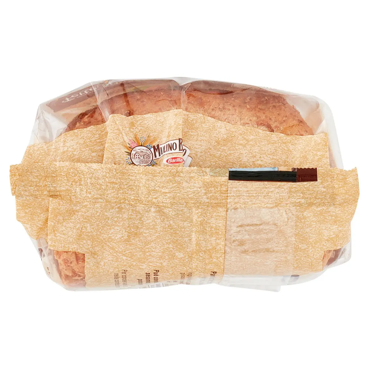 Mulino Bianco Biscuits | Mulino Bianco Panino Gran Bauletto Integrale With Seeds & Walnuts | Mulino Bianco Crackers | Mulino Bianco Italian Cookies | 16,4 Ounce Total - Image 4