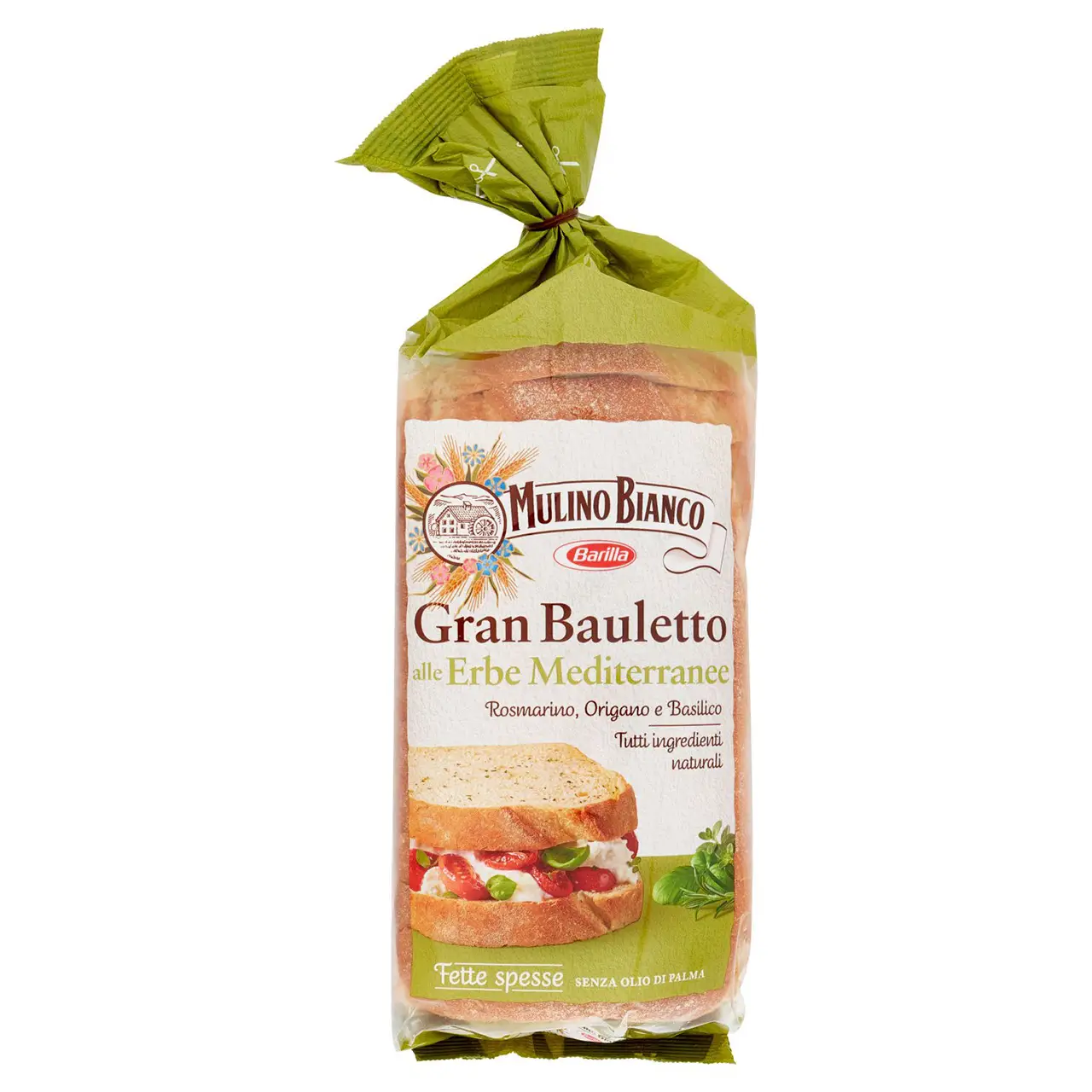 Mulino Bianco Biscuits | Mulino Bianco Panino Gran Bauletto With Mediterranean Herbs | Mulino Bianco Crackers | Mulino Bianco Italian Cookies | 17,6 Ounce Total - Image 4