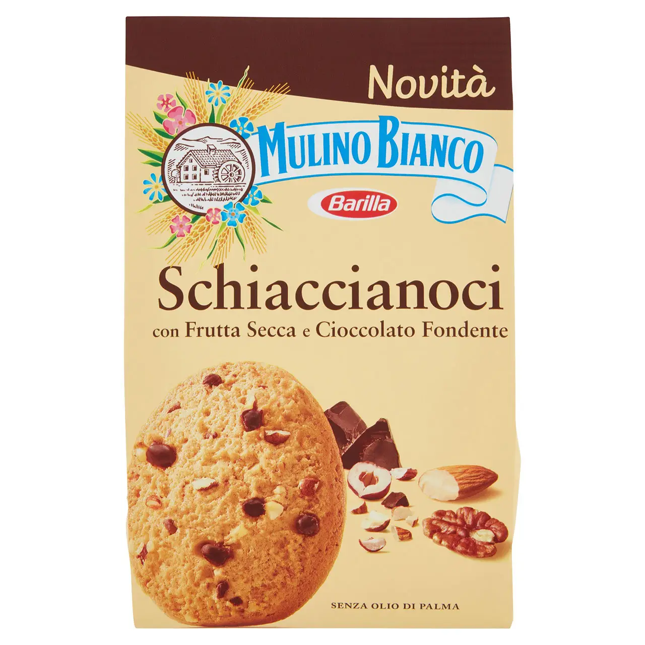 Mulino Bianco Biscuits | Mulino Bianco Nutcracker With Dried Fruit & Dark Chocolate | Mulino Bianco Crackers | Mulino Bianco Italian Cookies | 10,5 Ounce Total - Image 6