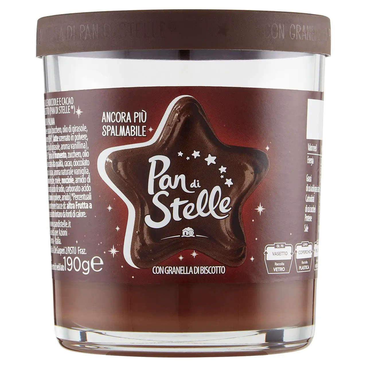 Pan Di Stelle Biscuits | Pan Di Stelle Cocoa & Hazelnut Cream | Pan Di Stelle Cake | Pan Di Stelle Cookies | 6,7 Ounce Total