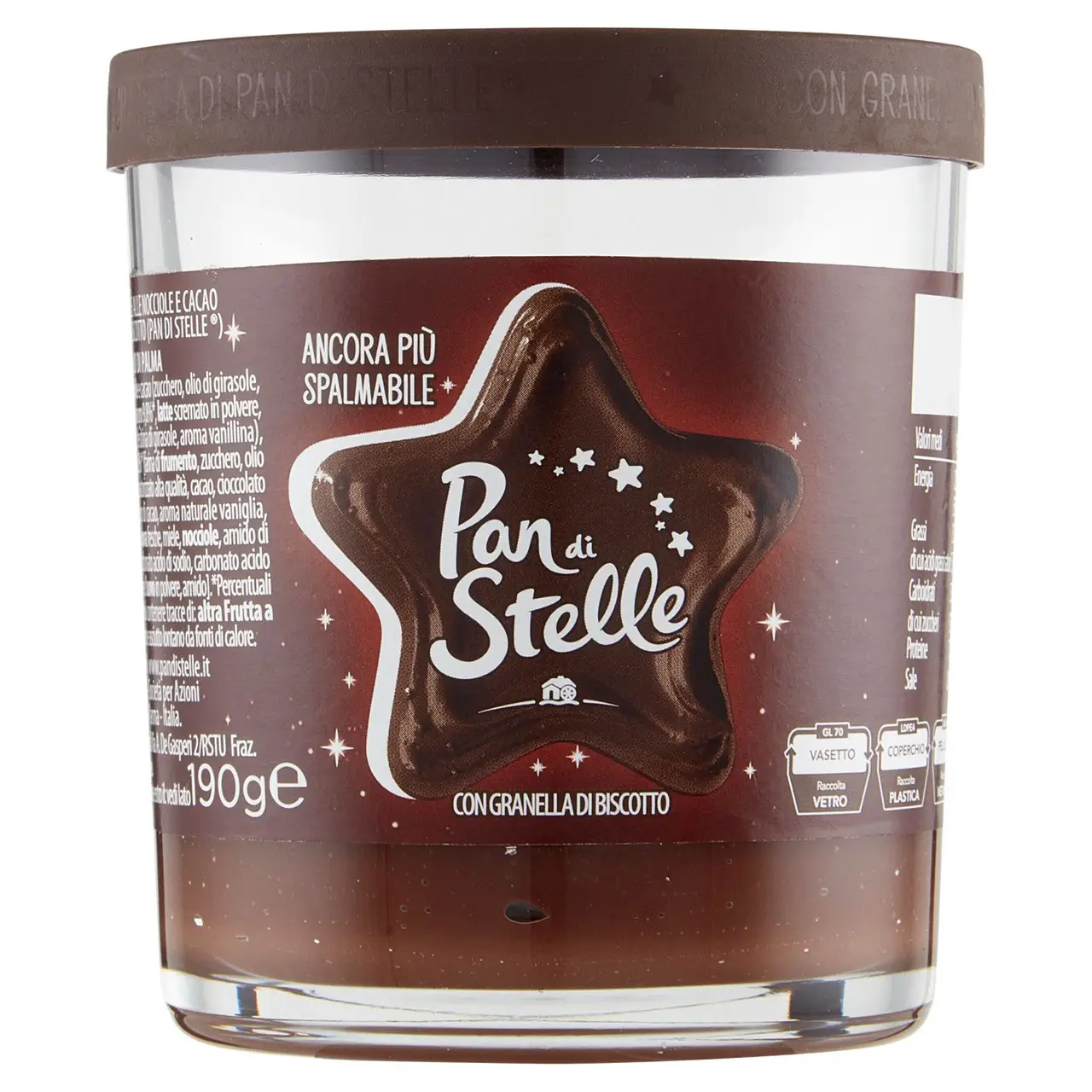 Pan Di Stelle Biscuits | Pan Di Stelle Cocoa & Hazelnut Cream | Pan Di Stelle Cake | Pan Di Stelle Cookies | 6,7 Ounce Total - Image 5