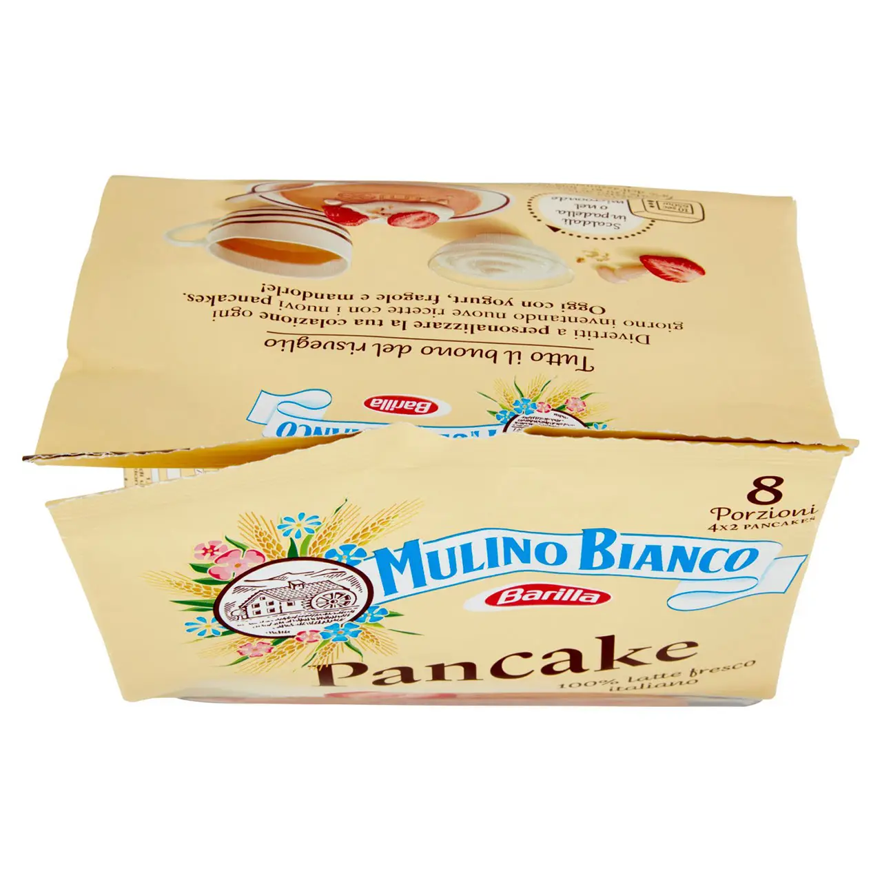 Mulino Bianco Biscuits | Mulino Bianco Pancakes 4 Pieces | Mulino Bianco Crackers | Mulino Bianco Italian Cookies | 9,8 Ounce Total - Image 2