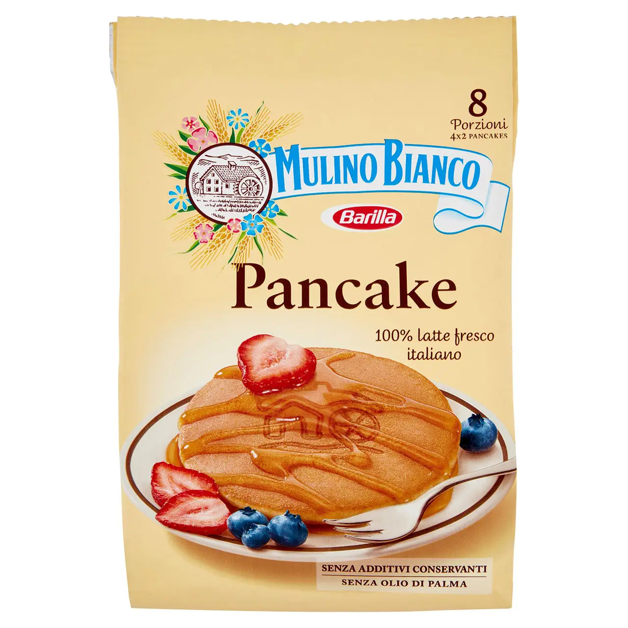 Mulino Bianco Biscuits | Mulino Bianco Pancakes 4 Pieces | Mulino Bianco Crackers | Mulino Bianco Italian Cookies | 9,8 Ounce Total - Image 4