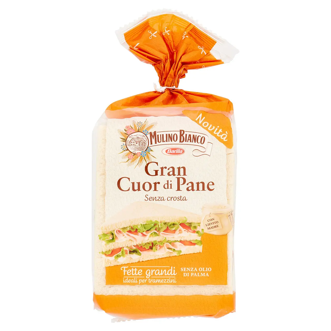 Mulino Bianco Biscuits | Mulino Bianco Tramezzino Gran Cuor Di Pane | Mulino Bianco Crackers | Mulino Bianco Italian Cookies | 14,1 Ounce Total